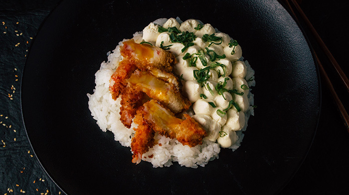 Sushi Salad de Langostinos Crocantes Sushi Salad de Langostinos Crocantes